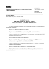 Permanent Council Decision No. 513 (es)