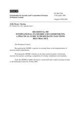 Permanent Council Decision No. 509