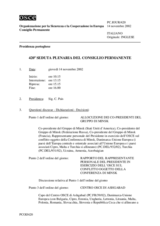 Journal of the 420th Plenary Meeting of the Permanent Council (it)