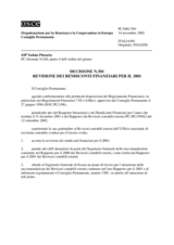 Permanent Council Decision No. 501 (it)