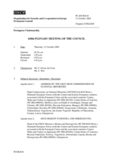 Journal of the 418th Plenary Meeting of the Permanent Council