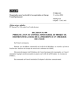 Permanent Council Decision No. 499 (fr)