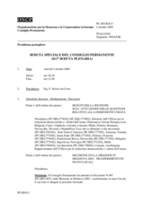 Journal of the 413th Special Plenary Meeting of the Permanent Council/Corrected reissue (it)