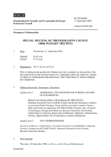 Journal of the 409th Special Plenary Meeting of the Permanent Council