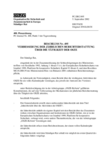 Permanent Council Decision No. 495 (de)