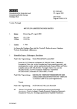 Journal of the 407th Plenary Meeting of the Permanent Council (de)