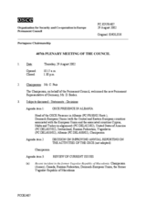 Journal of the 407th Plenary Meeting of the Permanent Council