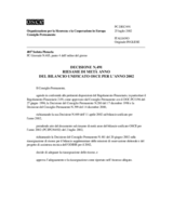 Permanent Council Decision No. 491 (it)