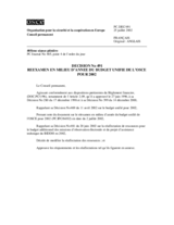 Permanent Council Decision No. 491 (fr)