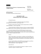 Permanent Council Decision No. 493 (it)