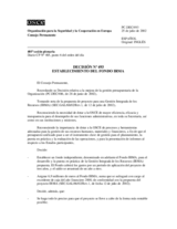 Permanent Council Decision No. 493 (es)