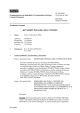 Journal of the 403rd Plenary Meeting of the Permanent Council (es)