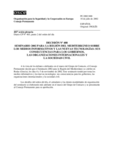 Permanent Council Decision No. 488 (es)