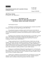 Permanent Council Decision No. 489