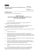 Permanent Council Decision No. 486 (it)