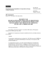 Permanent Council Decision No. 481 (es)