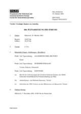 Journal of the 404th Plenary Meeting of the Forum for Security Co-operation (de)