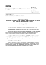 Permanent Council Decision No. 474 (it)