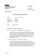 Journal of the 391st Plenary Meeting of the Permanent Council (de)