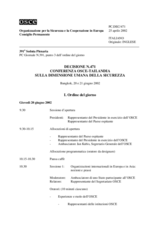 Permanent Council Decision No. 471 (it)