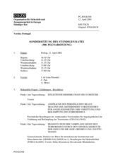 Journal of the 388th Special Plenary Meeting of the Permanent Council (de)