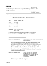 Journal of the 379th Plenary Meeting of the Permanent Council (it)