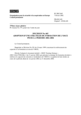 Permanent Council Decision No. 465 (fr)