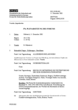 Journal of the 376th Plenary Meeting of the Forum for Security Co-operation (de)