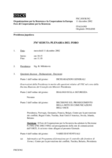 Journal of the 376th Plenary Meeting of the Forum for Security Co-operation (it)