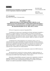 Forum for Security Co-operation Decision No. 18/02 (es)