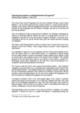 Preparing the ground for a presidential election in Kyrgyzstan, article by the OSCE Chairman-in-Office in Nezavismaja Gazeta