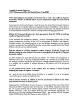 Interview with the OSCE Chairman-in-Office in Arminfo, Armenia