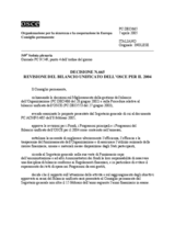 Permanent Council Decision No. 665 (it)