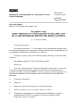 Permanent Council Decision No. 666 (es)