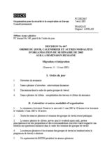 Permanent Council Decision No. 667/Corrected Reissue (fr)