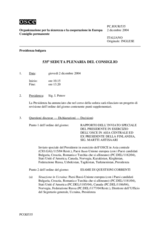 Journal of the 535th Plenary Meeting of the Permanent Council (it)