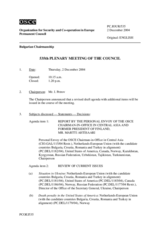 Journal of the 535th Plenary Meeting of the Permanent Council