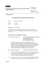 Journal of the 552nd Plenary Meeting of the Permanent Council (it)