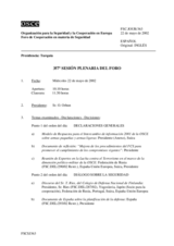 Journal of the 357th Plenary Meeting of the Forum for Security Co-operation (es)