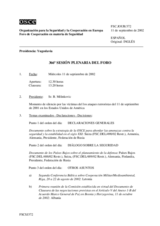 Journal of the 366th Plenary Meeting of the Forum for Security Co-operation (es)