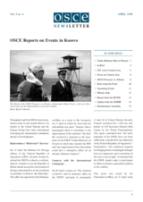 OSCE Newsletter April 1998