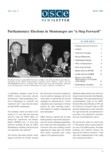 OSCE Newsletter May 1998