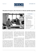 OSCE Newsletter September 1998