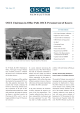 OSCE Newsletter February/March 1999