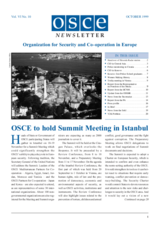 OSCE Newsletter October 1999