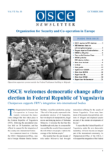 OSCE Newsletter October 2000