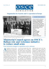 OSCE Newsletter December 2000