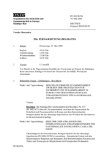 Journal of the 556th Plenary Meeting of the Permanent Council (de)