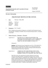 Journal of the 556th Plenary Meeting of the Permanent Council