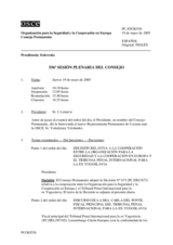 Journal of the 556th Plenary Meeting of the Permanent Council (es)